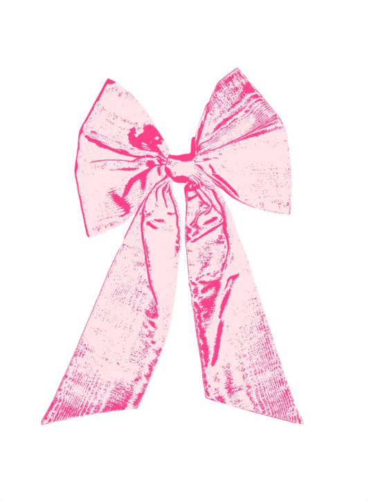 Pink Bow Sticker