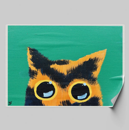 Tortie Cat Stickers