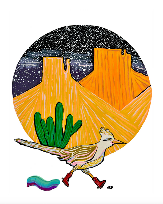 Roadrunner Print