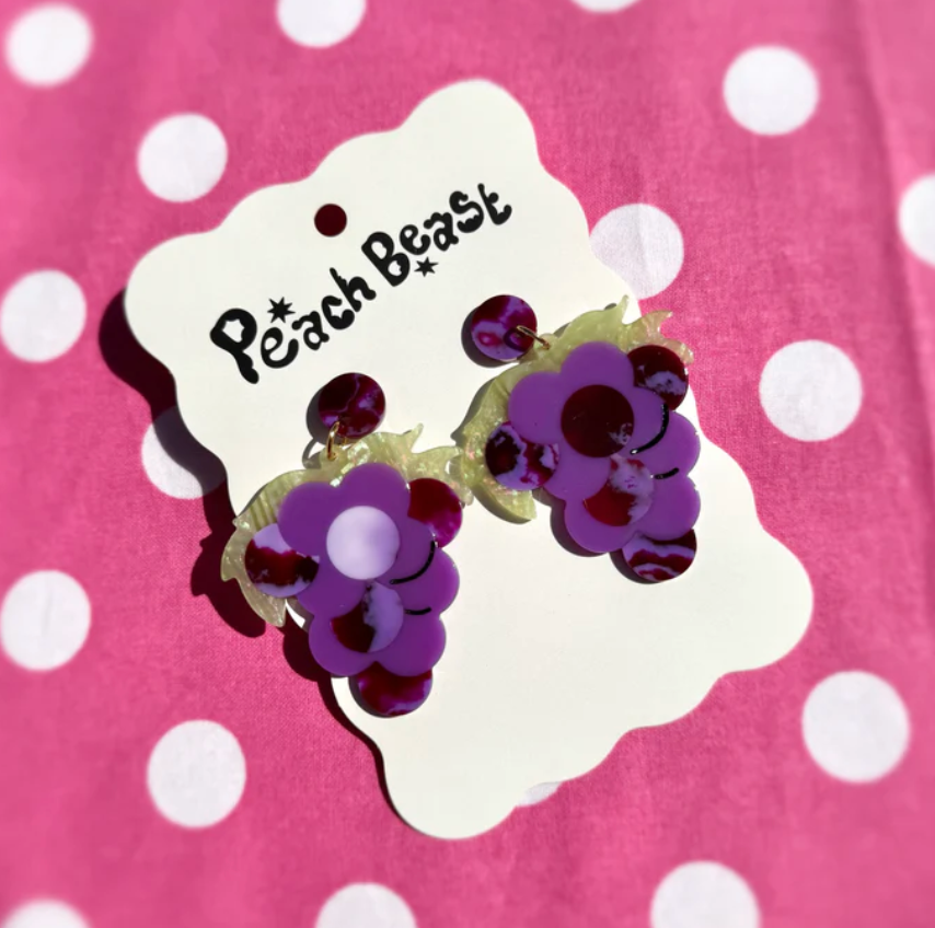 Grape Bunch Earrings