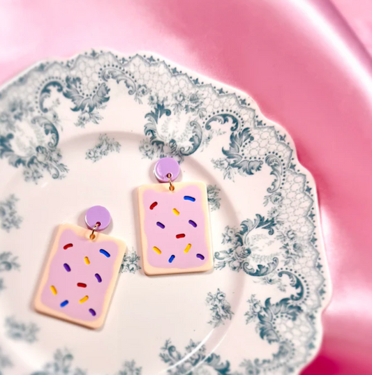 Sprinkle Tart Earrings