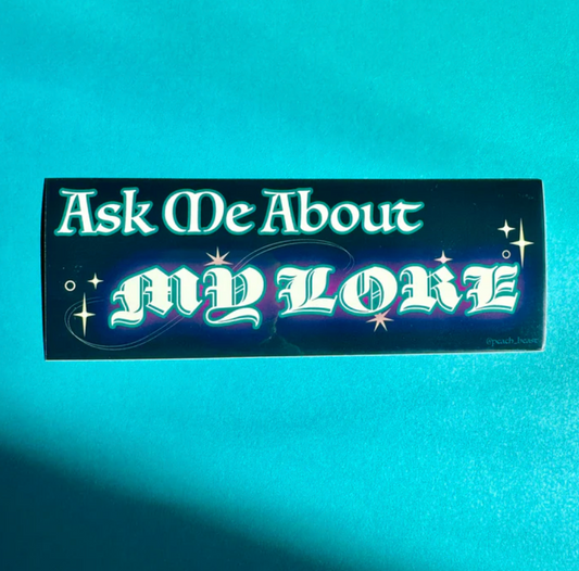 My Lore Sticker