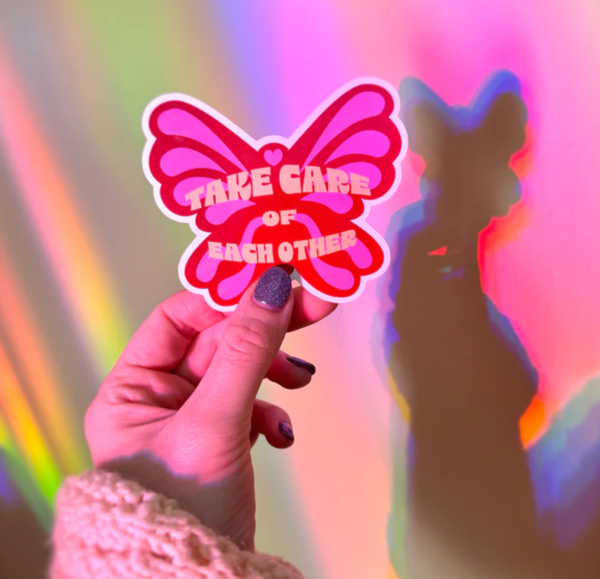 Take Care Sticker