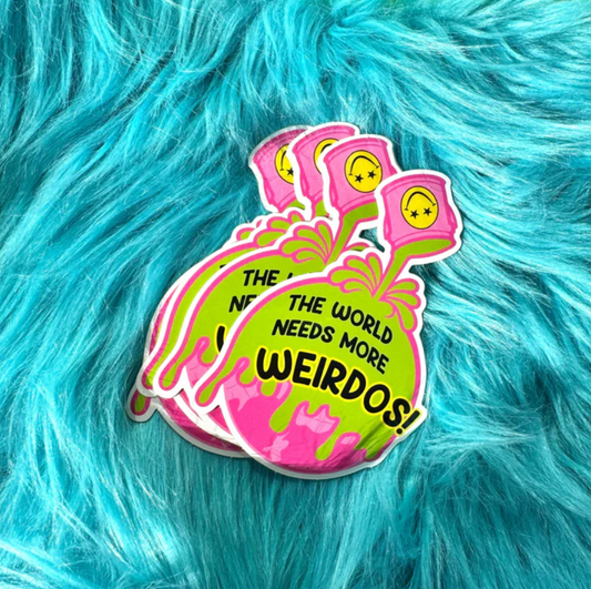 More Weirdos Sticker