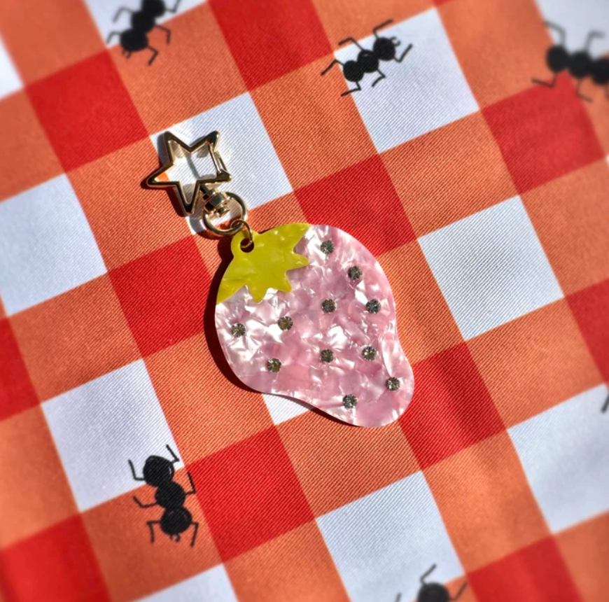 Strawberry Sparkle Charm
