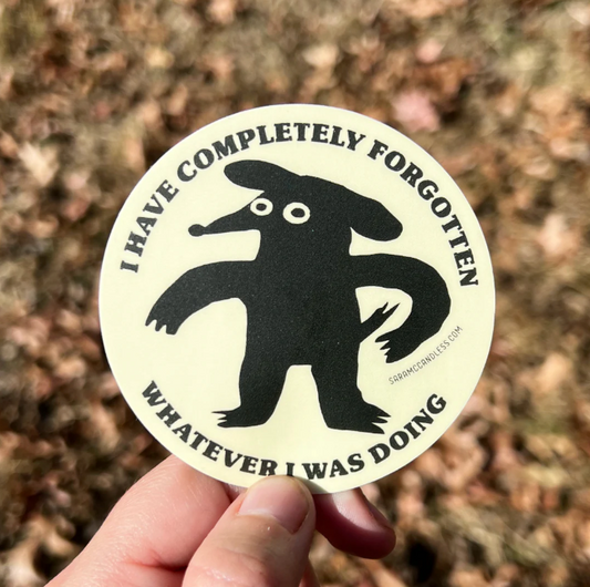 Completely Forgotten Sticker