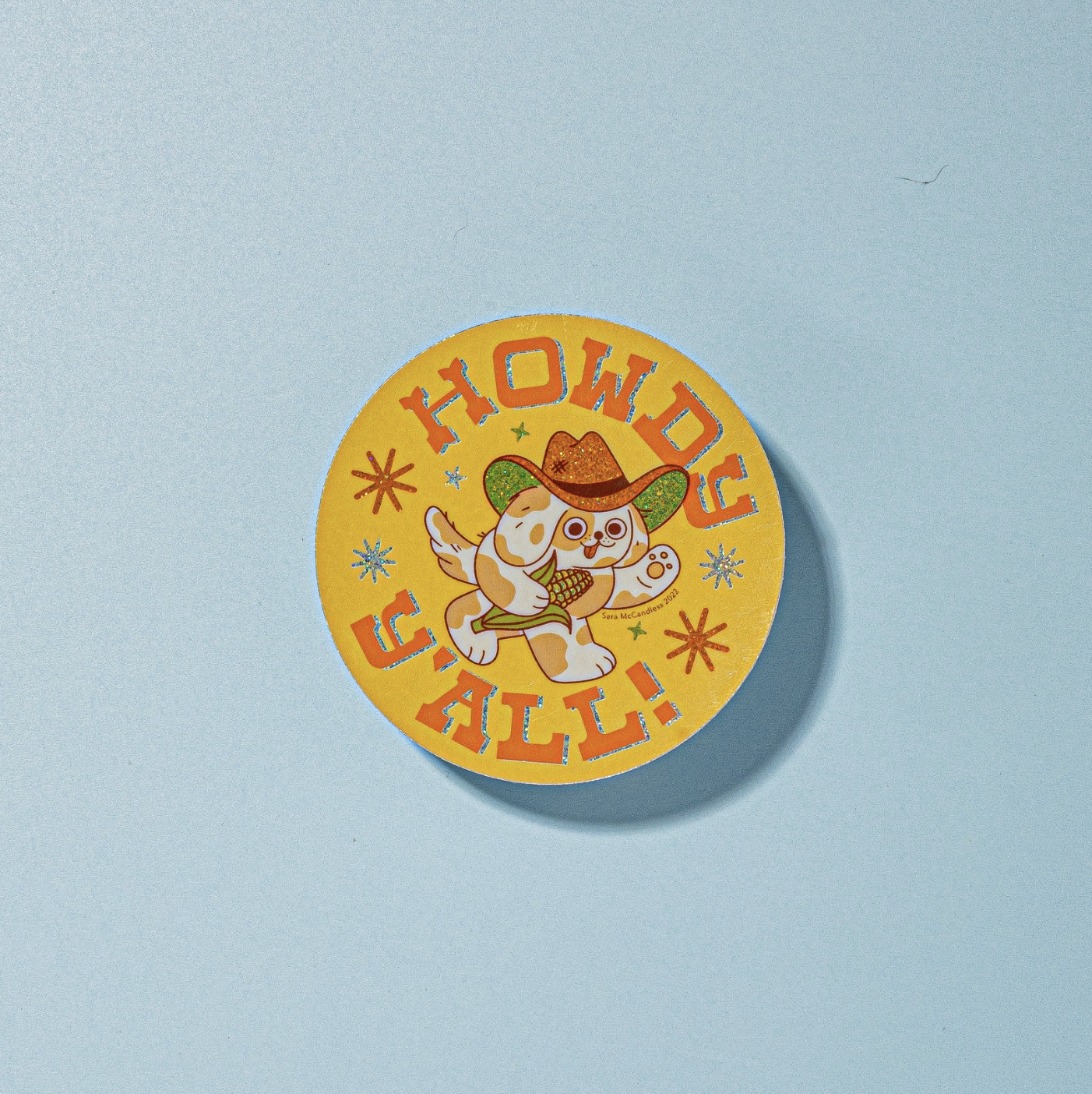 Howdy Y'all Sticker