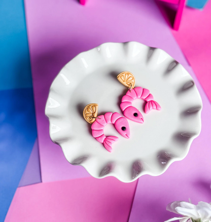 Shrimp Earrings