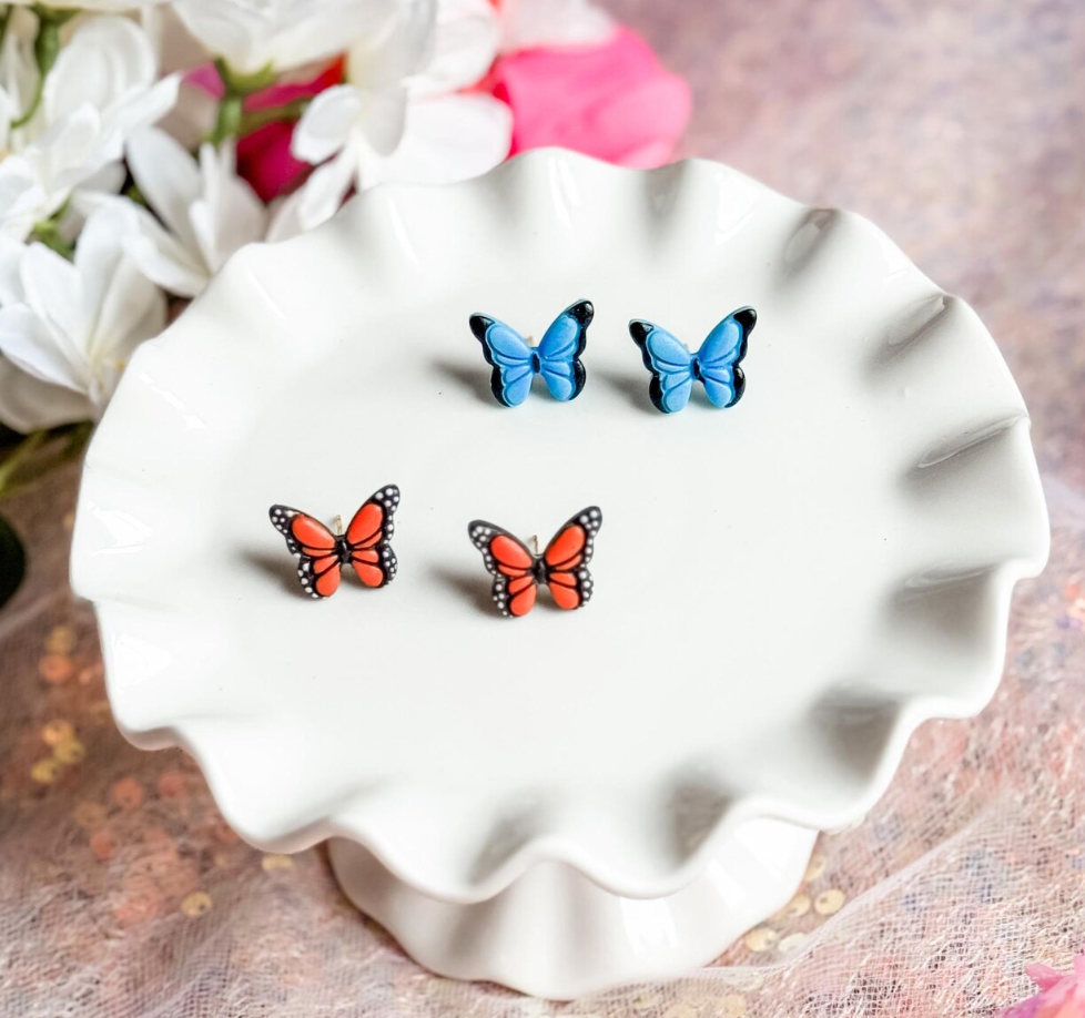 Butterfly Stud Earrings