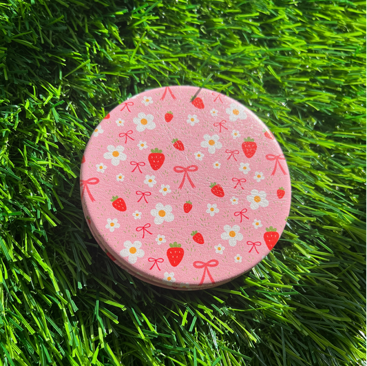 Berries N' Bows Compact Mirror