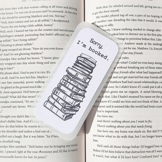 Sorry, I'm Booked Bookmark