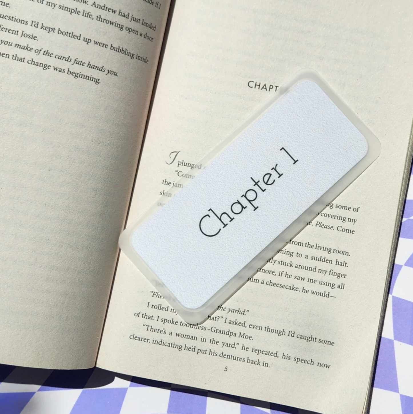Chapter 1, The End Bookmark