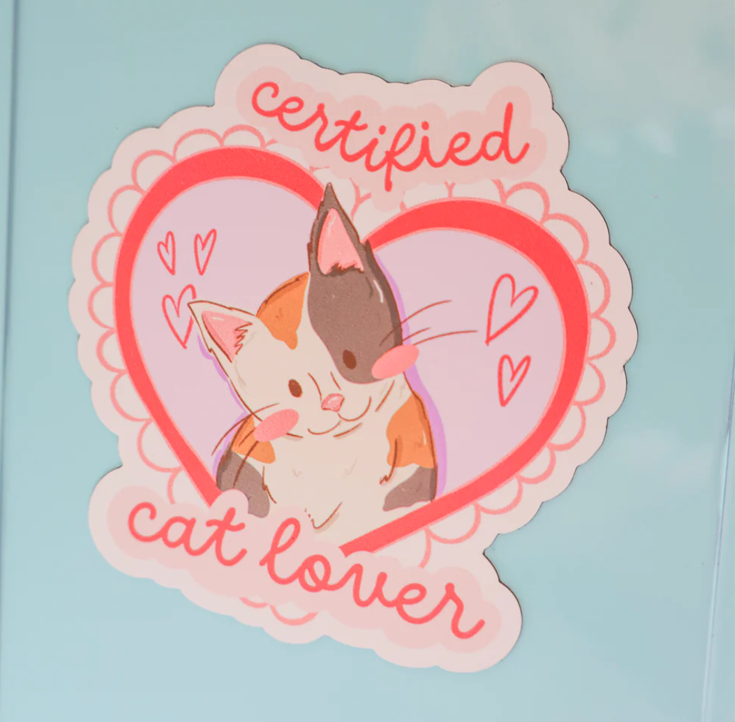Certified Cat Lover Magnet