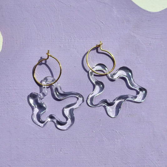 Mini Squiggle Earrings