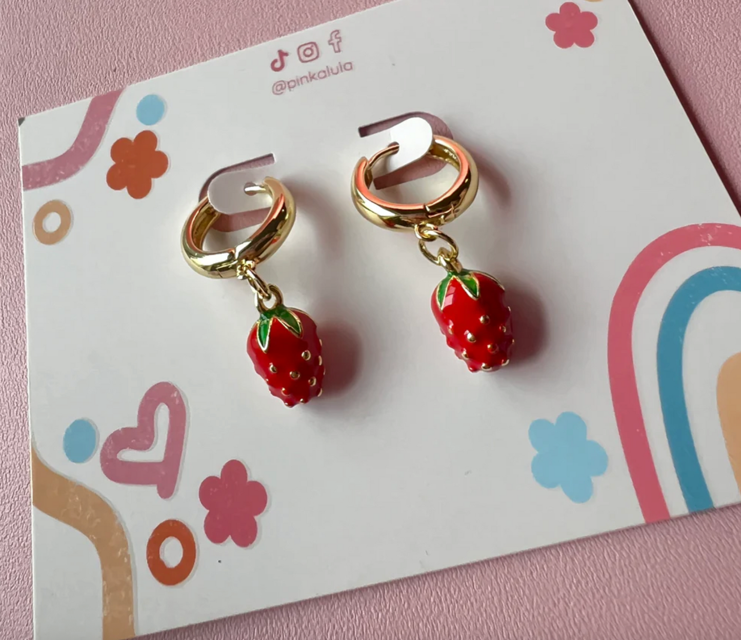 Strawberry Hoops