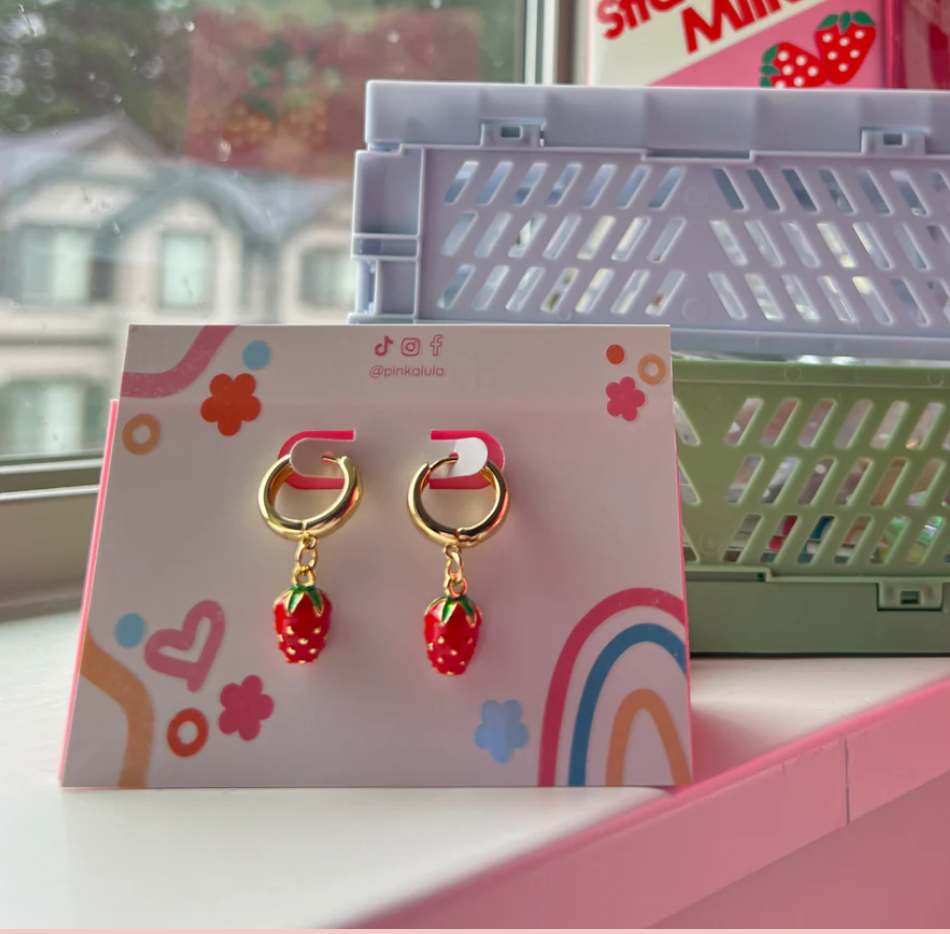Strawberry Hoops