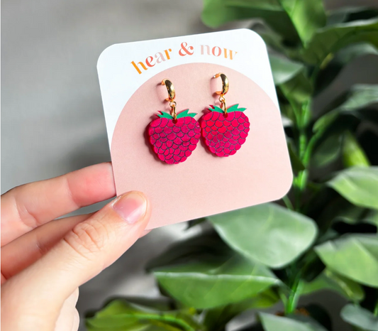 Raspberries Earrings