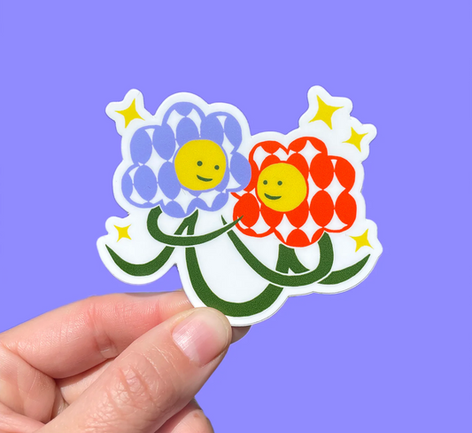 Flower Lovers Sticker