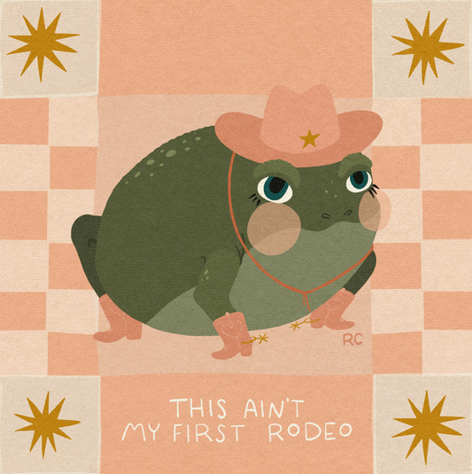 Second Rodeo Print