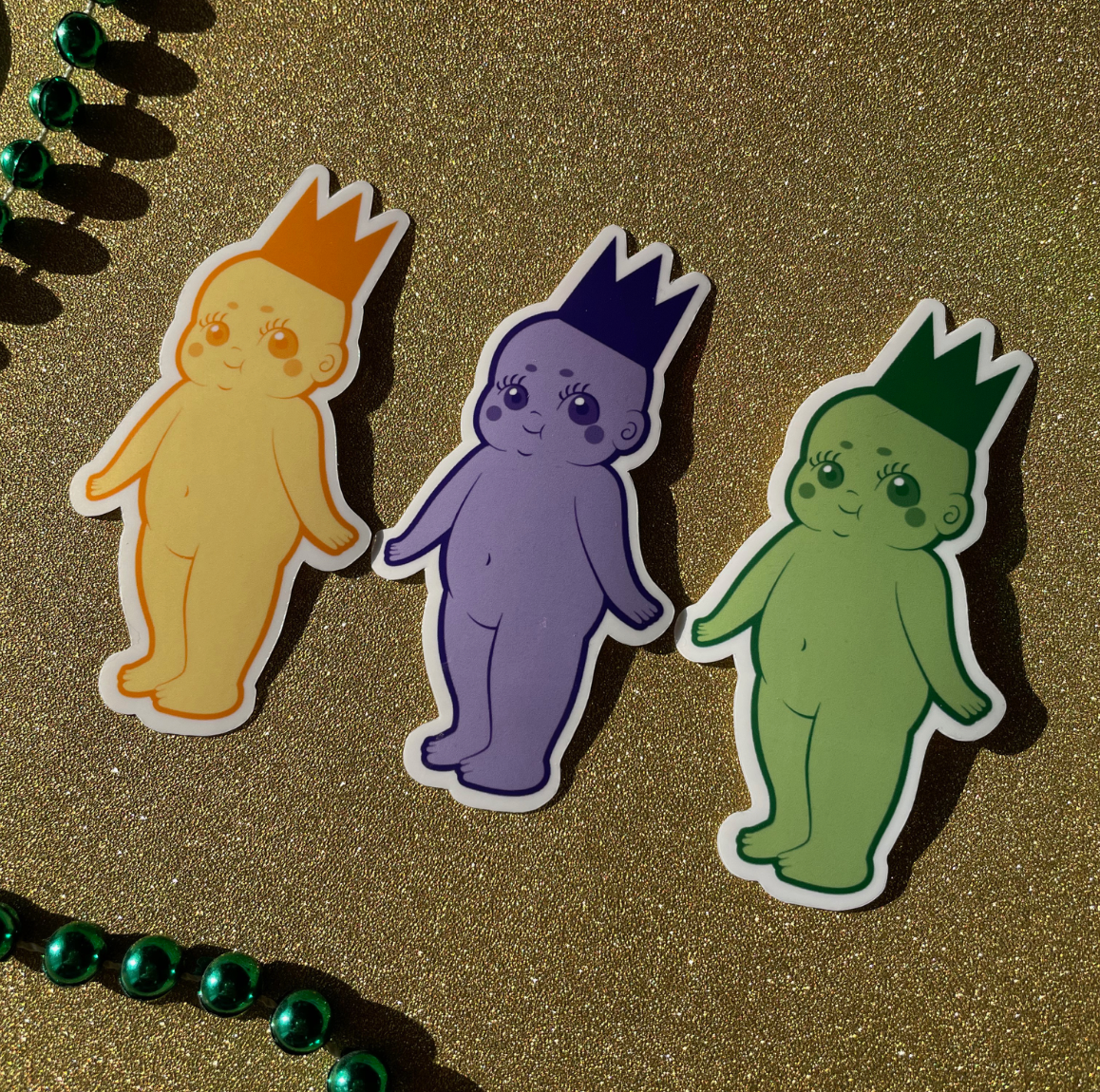 King Cake Babies Sticker Pack