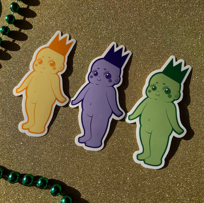 King Cake Babies Sticker Pack