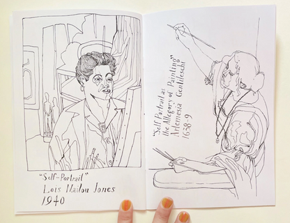 Self-Portraits By Women Artists Coloring Book