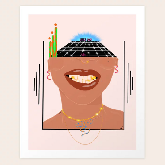 Big Chillin' Within Print