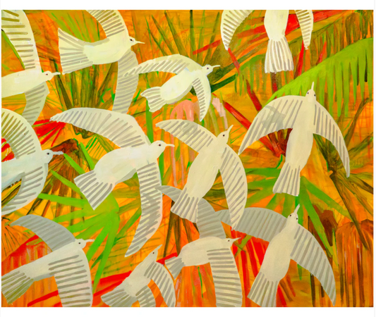 Above the Louisiana Green Print