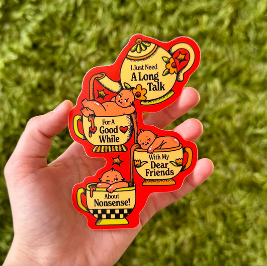 Dear Friends Sticker