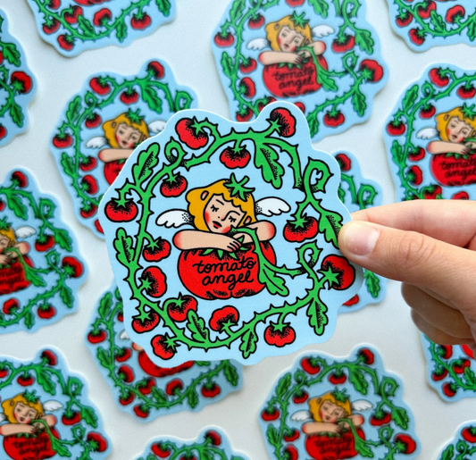 Tomato Angel Sticker