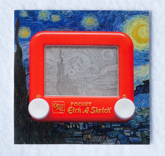Van Gogh Etch A Sticker