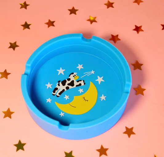 Cow Over the Moon Ash Tray