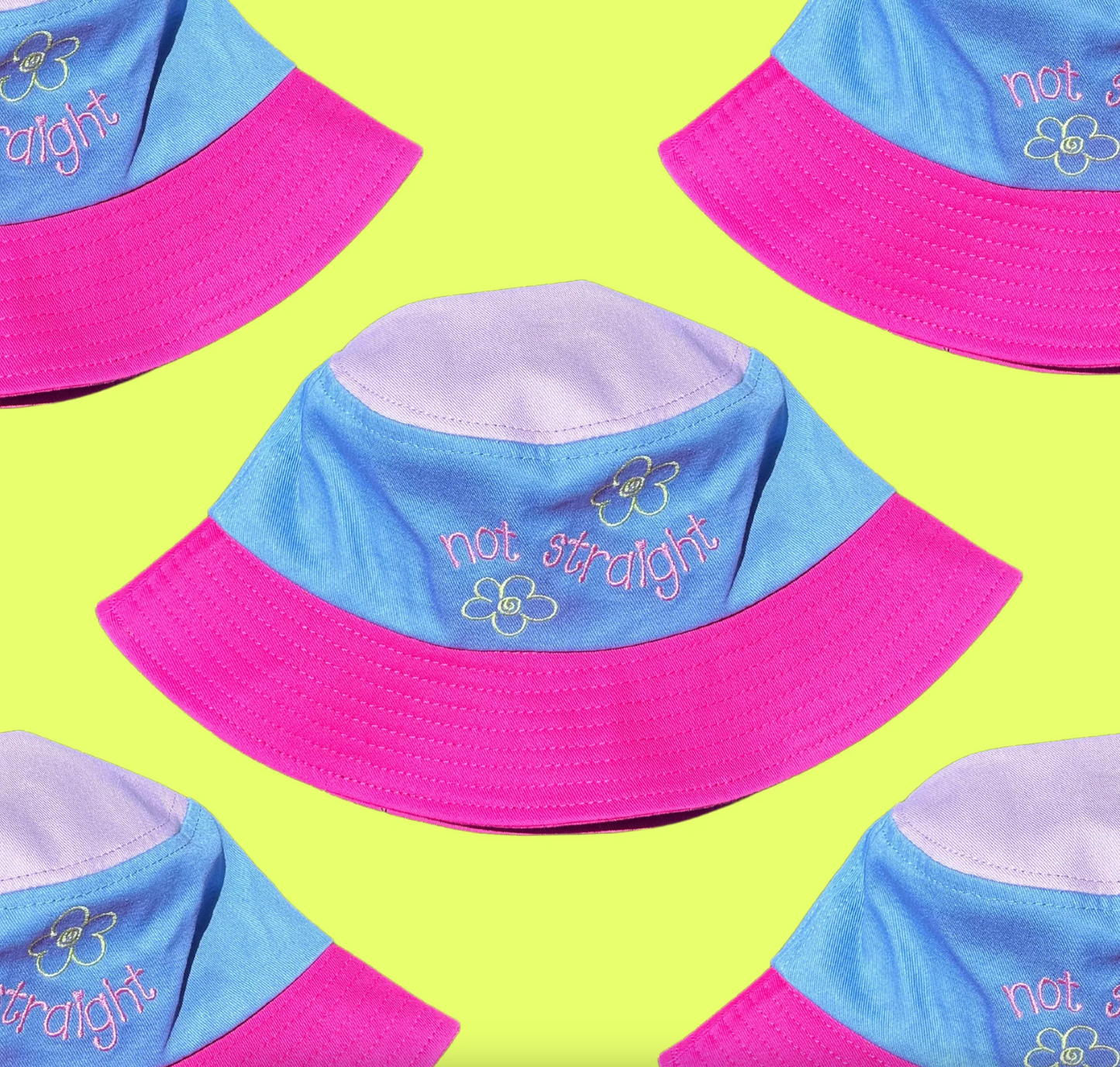 Not Straight Bucket Hat