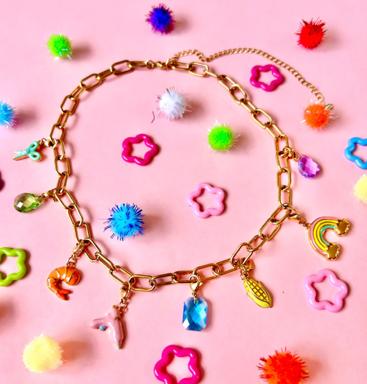 TPF X Shitty Craft Club Charm Necklace