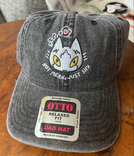 Not Mean, Just Shy Hat