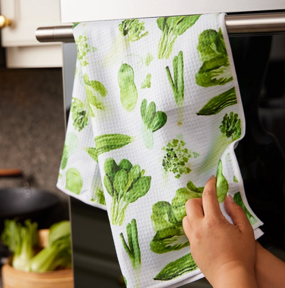 Asian Vegetable Dish Towel