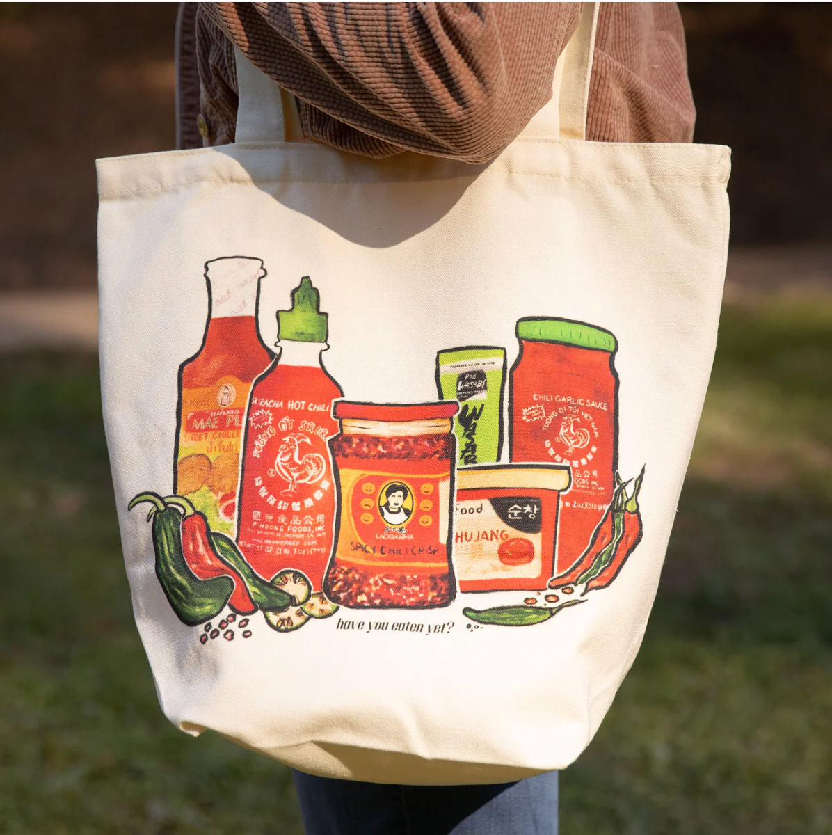 Asian Hot Sauces Tote