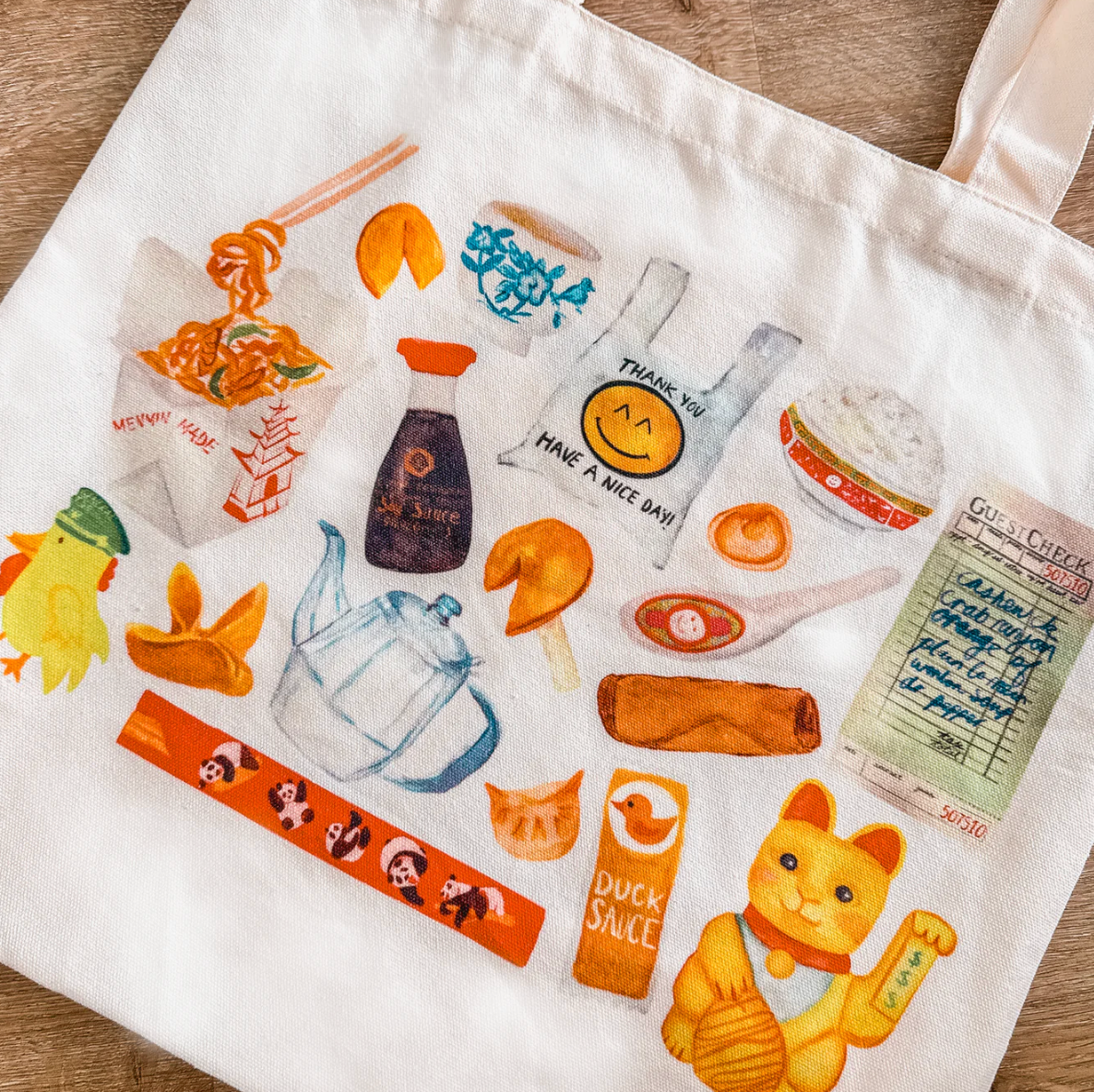 Chinese Takeout Tote