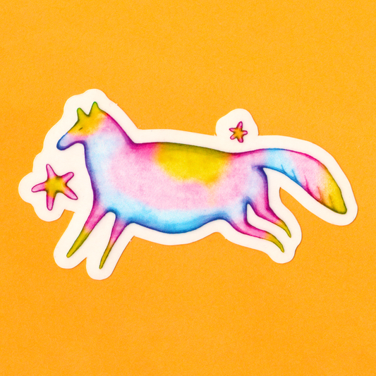 Cave Drawing Sticker