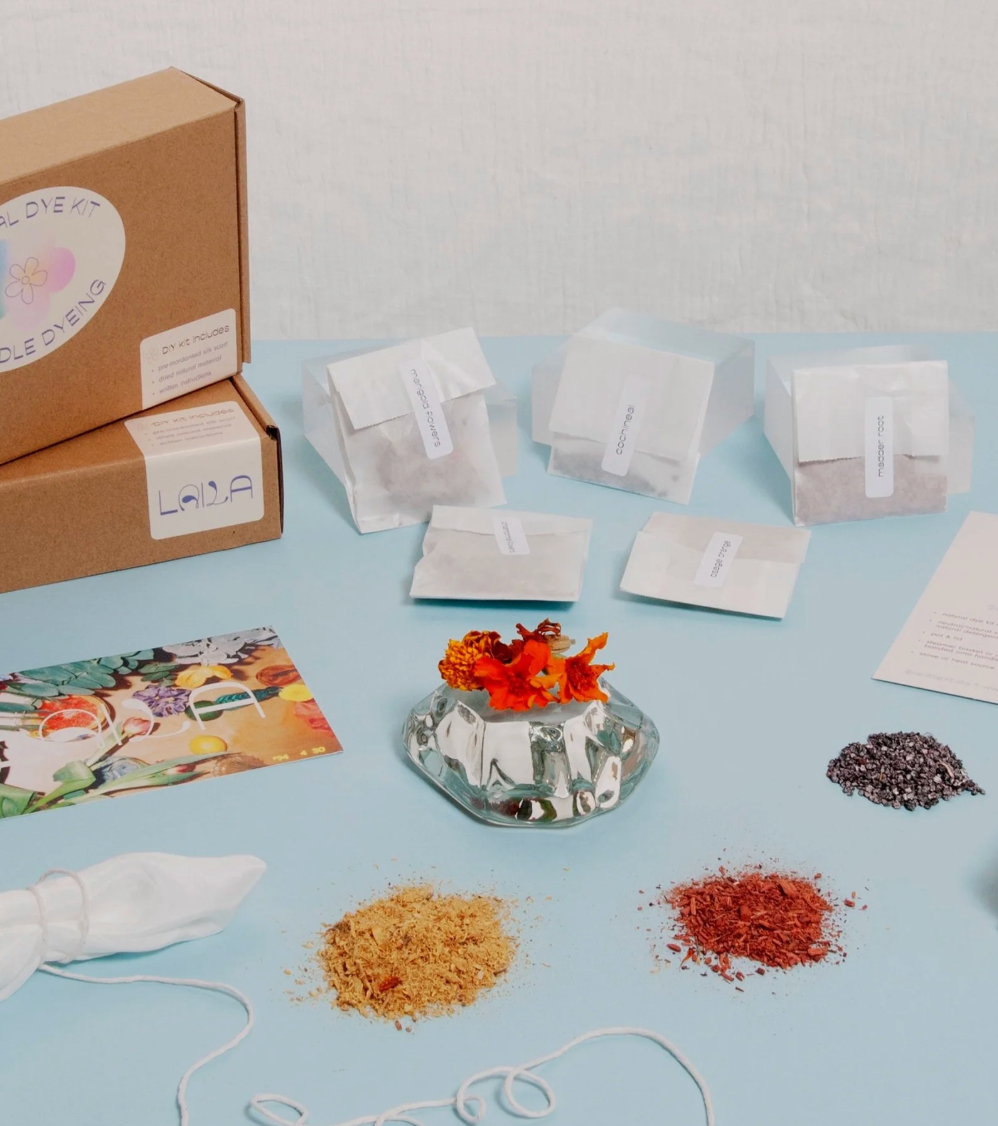 Silk Scarf Natural Dye Kit
