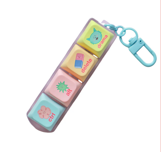 Delete Drama Keychain