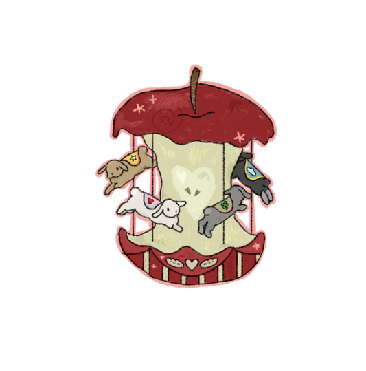 Apple Carousel Sticker