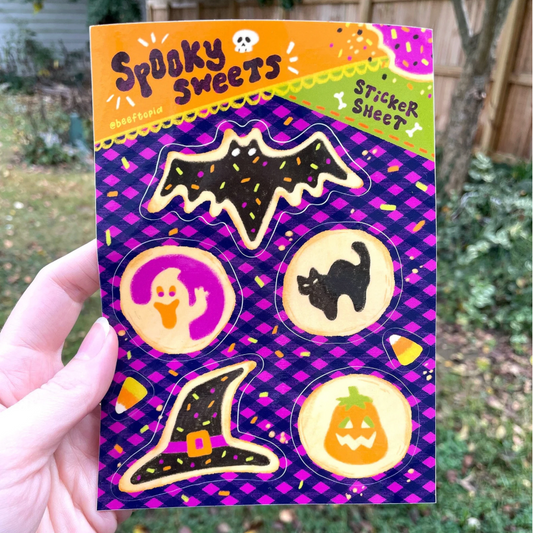 Spooky Sweets Sticker Sheet