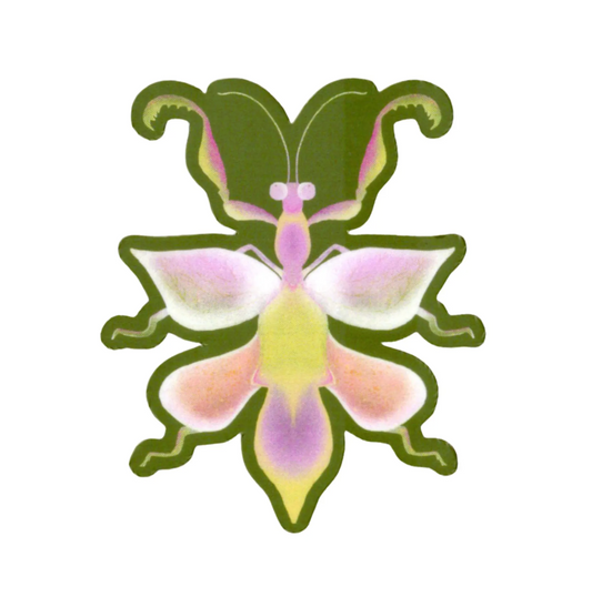 Orchid Mantis Sticker