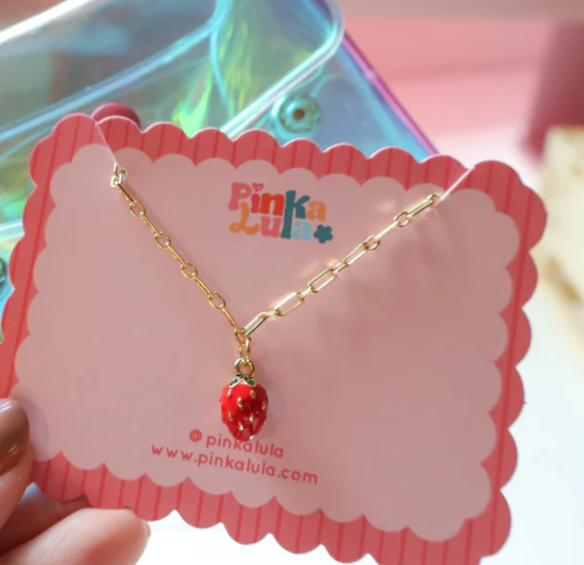 Strawberry Necklace