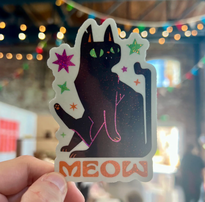 Meow Sticker