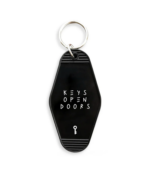 Keys Open Doors Keychains