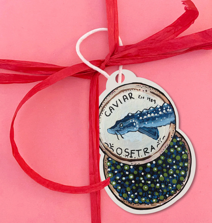 Caviar Gift Tag Set