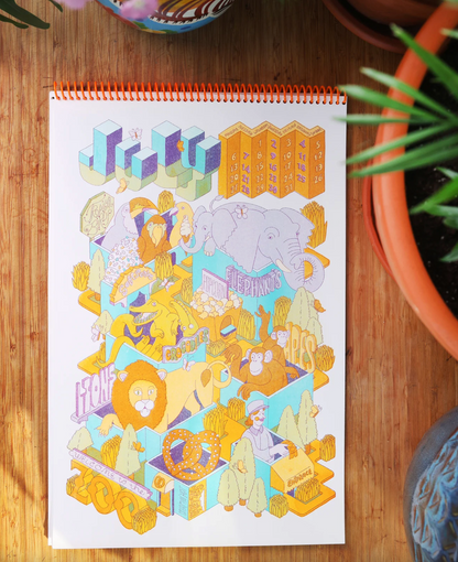 2026 Risograph Calendar