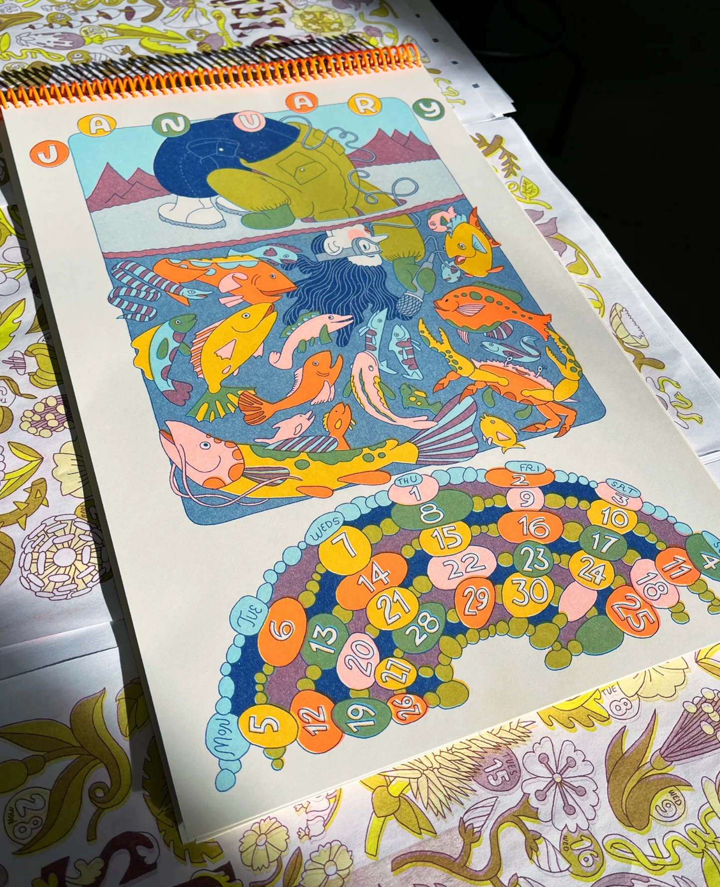 2026 Risograph Calendar